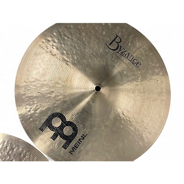 Used MEINL 15in Byzance Medium Hi Hat Pair Cymbal