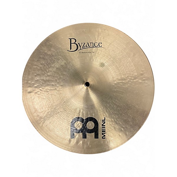 Used MEINL 14in Byzance Medium Hi Hat Pair Cymbal