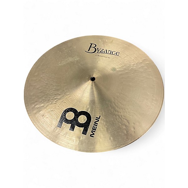 Used MEINL 14in Byzance Medium Hi Hat Pair Cymbal