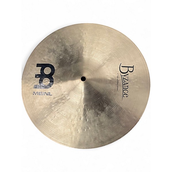 Used MEINL 14in Byzance Medium Hi Hat Pair Cymbal