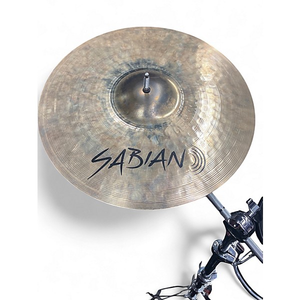 Used SABIAN 14in AAX MEDIUM HIHAT PAIR Cymbal