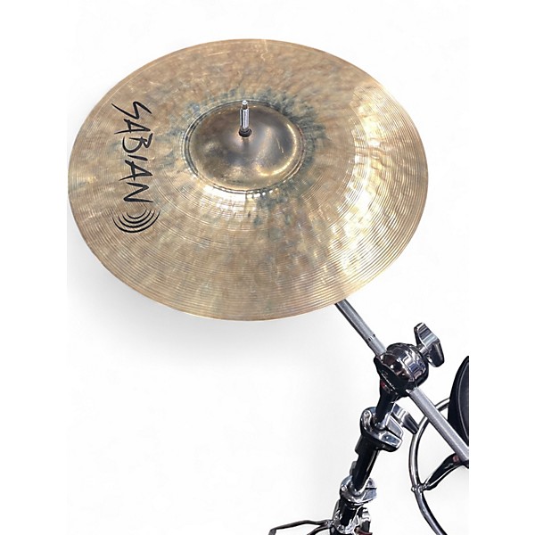 Used SABIAN 14in AAX MEDIUM HIHAT PAIR Cymbal