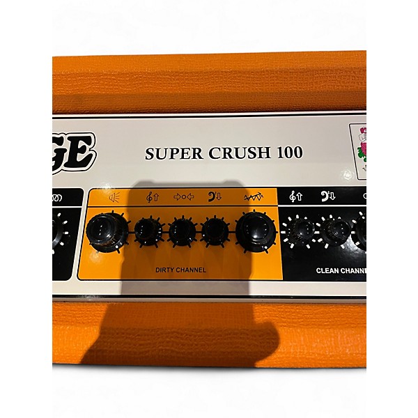 Used Orange Amplifiers Super Crush 100 Solid State Guitar Amp Head