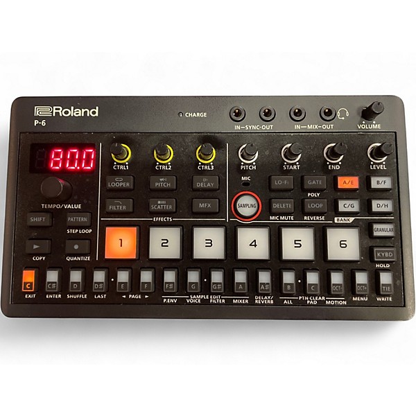 Used Roland P-6 CREATIVE SAMPLER Production Controller