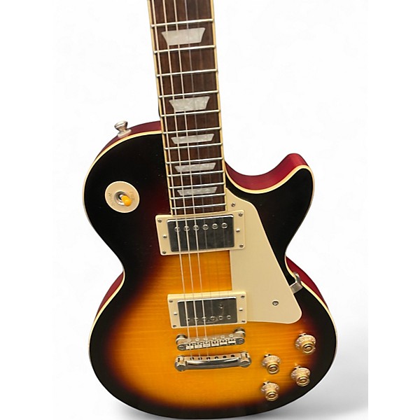 Used Epiphone 1959 Reissue Les Paul Standard Aged Dark Burst Solid Body Electric Guitar