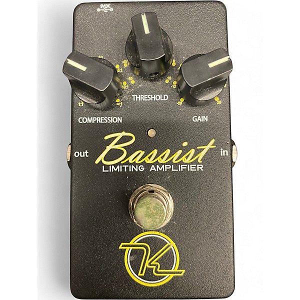 Used Keeley BASSIST Bass Effect Pedal