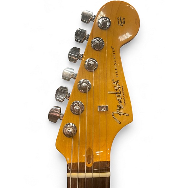 Used Fender American Professional II Stratocaster miami blue Solid Body Electric Guitar