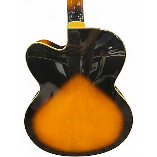 Used Samick HJ650 Sunburst Hollow Body Electric Guitar