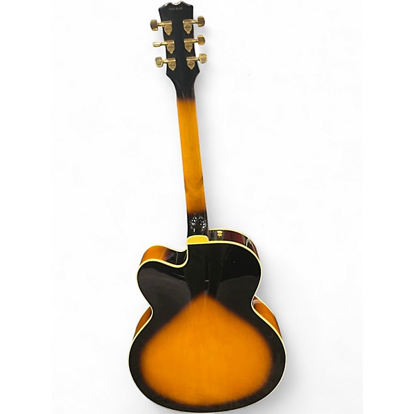 Used Samick HJ650 Sunburst Hollow Body Electric Guitar