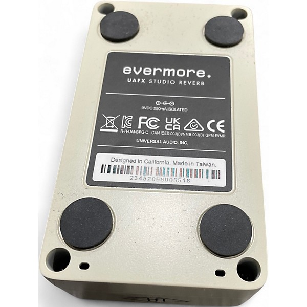 Used Evermore UAFX STUDIO REVERB Effect Pedal