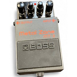 Used BOSS MT2 Metal Zone Distortion Effect Pedal