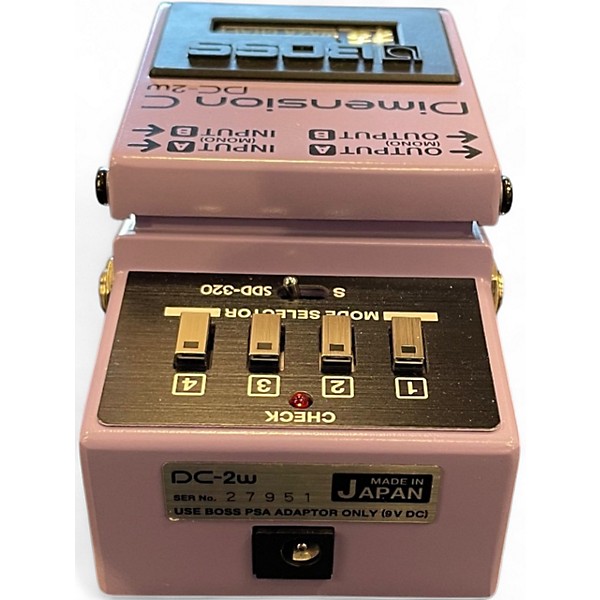 Used BOSS Dimension C DC-2W Effect Pedal