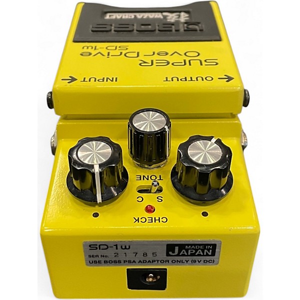 Used BOSS SD1W Super Overdrive Waza Craft Effect Pedal