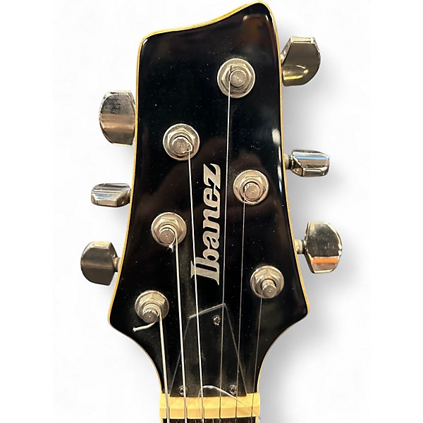 Used Ibanez SZ520QM-GAB GOLD AMBER BURST Solid Body Electric Guitar