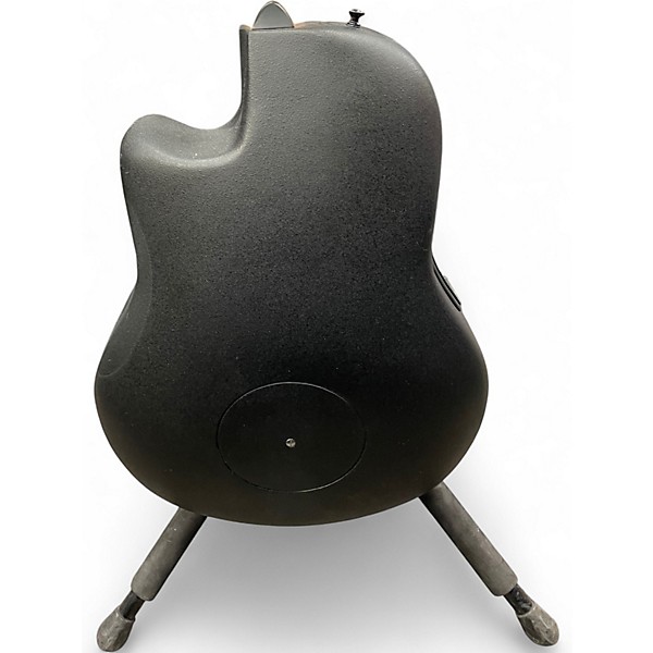 Used Ovation GCXT Orange Flame Acoustic Electric Guitar