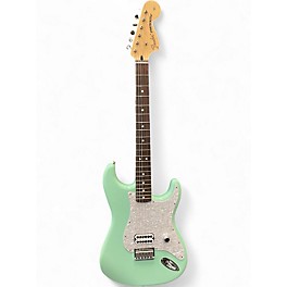 Used Fender Tom Delonge Signature Stratocaster Surf Green Solid Body Electric Guitar