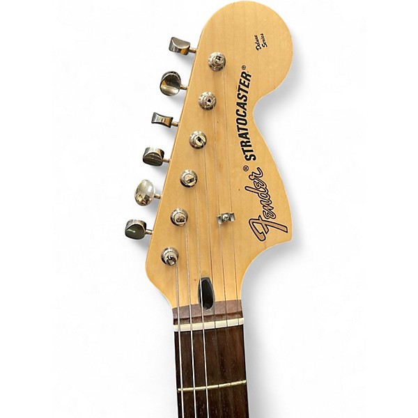 Used Fender Tom Delonge Signature Stratocaster Surf Green Solid Body Electric Guitar