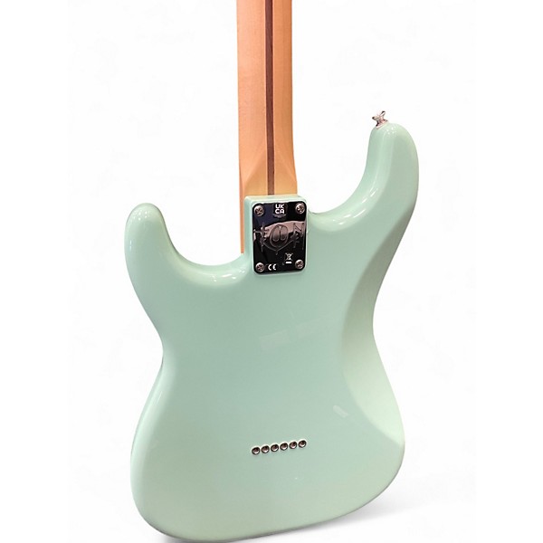Used Fender Tom Delonge Signature Stratocaster Surf Green Solid Body Electric Guitar