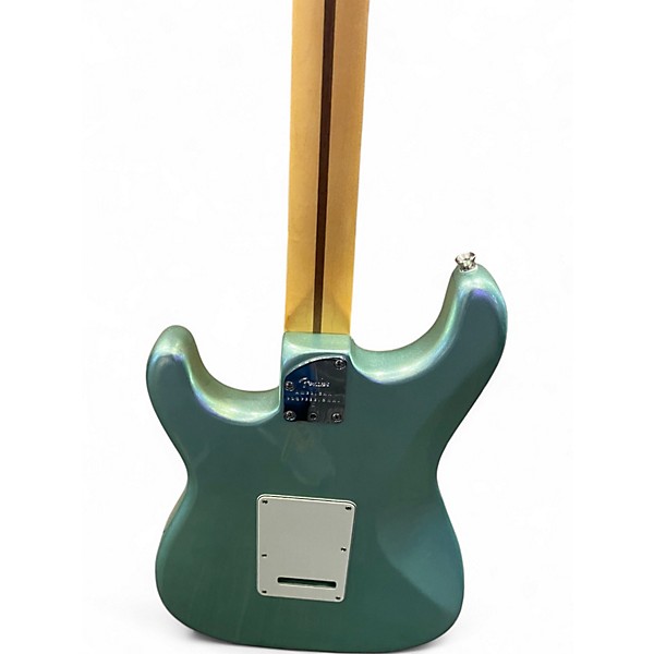 Used 2021 Fender American Professional II Stratocaster MYSTIC SURF GREEN Solid Body Electric Guitar