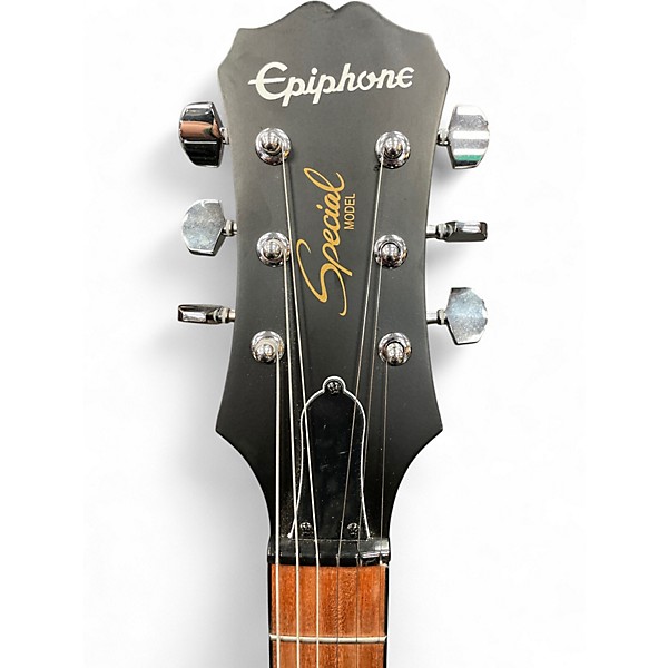 Used Epiphone Les Paul Special I worn black Solid Body Electric Guitar