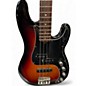 Used Fender American Deluxe Precision Bass 3 Tone Sunburst Electric Bass Guitar thumbnail