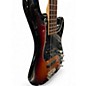 Used Fender American Deluxe Precision Bass 3 Tone Sunburst Electric Bass Guitar