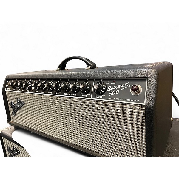 Used Fender BASSMAN 500W Bass Amp Head