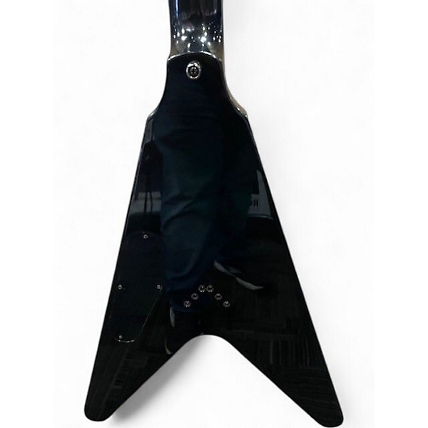 Used Epiphone Dave Mustaine Black Sparkle Solid Body Electric Guitar