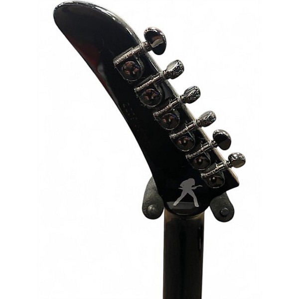 Used Epiphone Dave Mustaine Black Sparkle Solid Body Electric Guitar