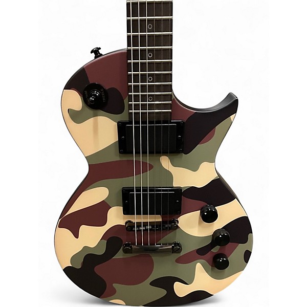 Used Fesley FLP 400 Camo Solid Body Electric Guitar