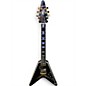 Used Gibson Custom Shop Flying V Black Solid Body Electric Guitar thumbnail