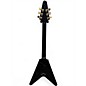 Used Gibson Custom Shop Flying V Black Solid Body Electric Guitar