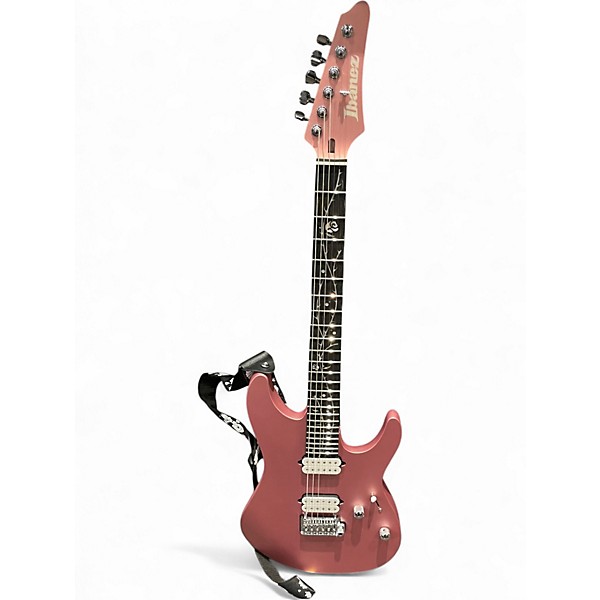 Used Ibanez TOD10 Pink Solid Body Electric Guitar