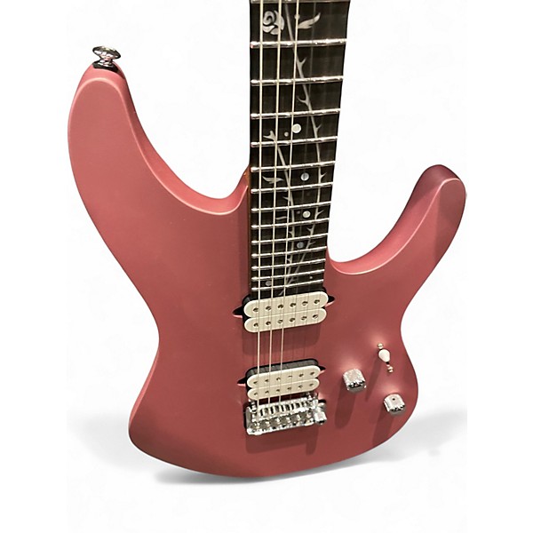 Used Ibanez TOD10 Pink Solid Body Electric Guitar