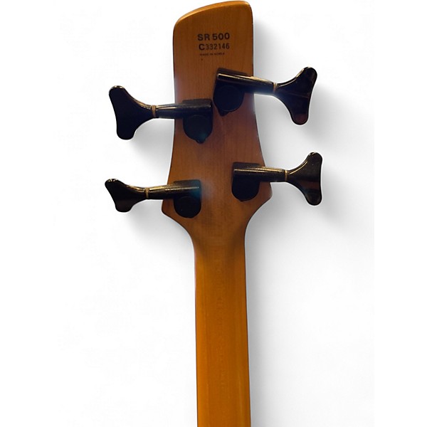 Used Ibanez SR500 Black Electric Bass Guitar