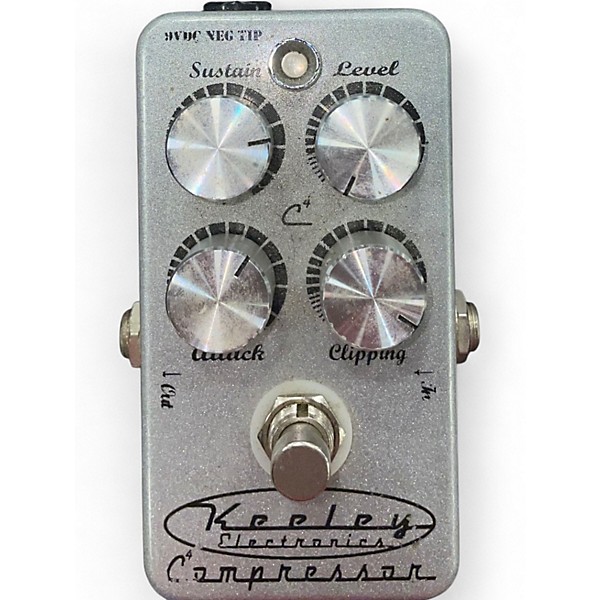 Used Keeley 4 Knob Compressor Effect Pedal