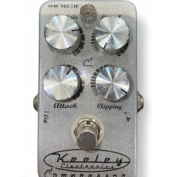 Used Keeley 4 Knob Compressor Effect Pedal