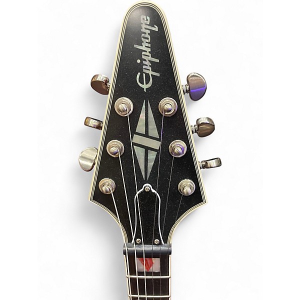 Used Epiphone Flying V Prophecy Bengal Tiger Burst Solid Body Electric Guitar