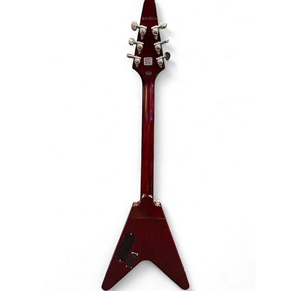 Used Epiphone Flying V Prophecy Bengal Tiger Burst Solid Body Electric Guitar