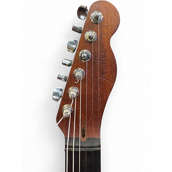 Used Fender American Acoustasonic Telecaster Sunburst Acoustic Electric Guitar