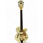 Used Gretsch Guitars ELECTROMATIC BROADKASTER Antique Ivory Hollow Body Electric Guitar thumbnail
