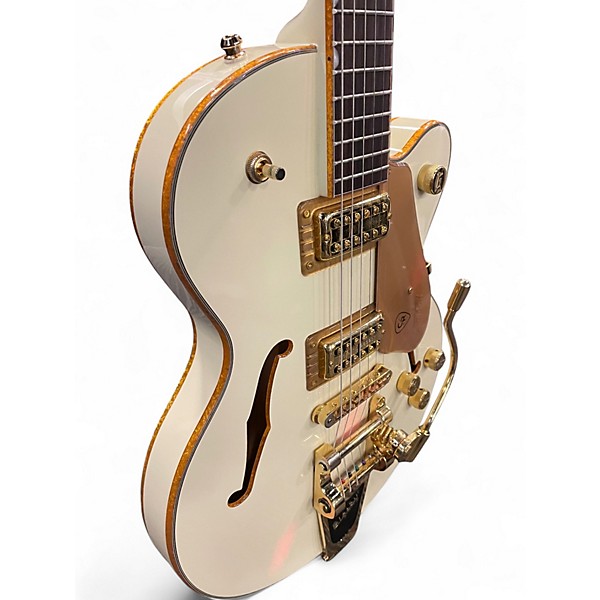 Used Gretsch Guitars ELECTROMATIC BROADKASTER Antique Ivory Hollow Body Electric Guitar