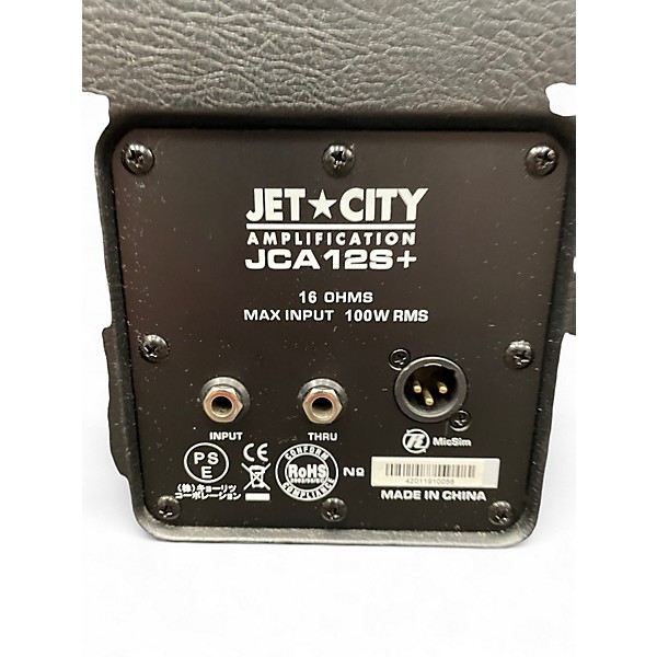 Used Jet City Amplification JCA12S+ 100W 1x12 Guitar Cabinet