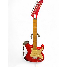 Used Epiphone S310 Candy Apple Red Solid Body Electric Guitar