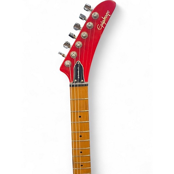 Used Epiphone S310 Candy Apple Red Solid Body Electric Guitar