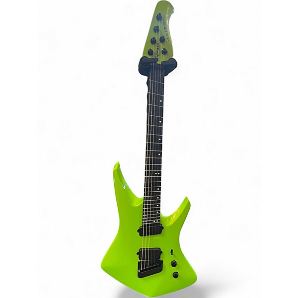 Used Ernie Ball Music Man KAIZEN Green Solid Body Electric Guitar