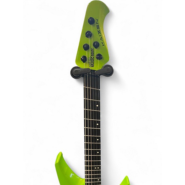Used Ernie Ball Music Man KAIZEN Green Solid Body Electric Guitar