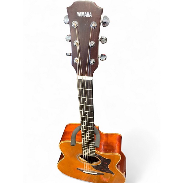 Used Yamaha A1M Worn Natural Acoustic Electric Guitar