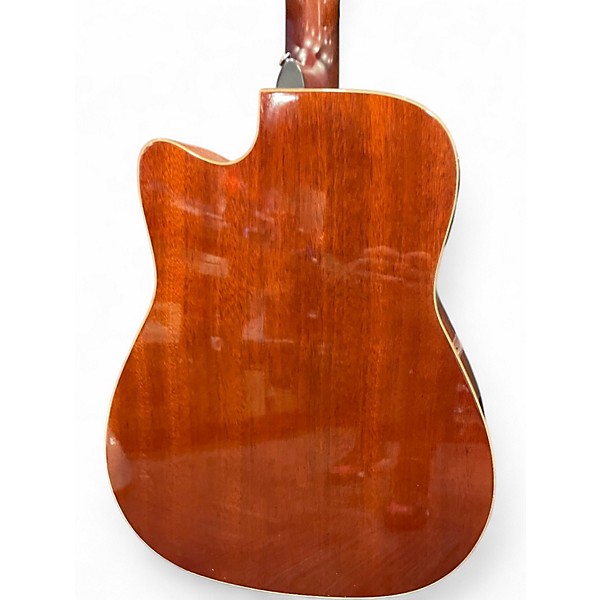 Used Yamaha A1M Worn Natural Acoustic Electric Guitar