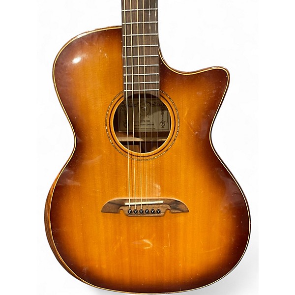 Used Alvarez AG610CE Faded Tobacco Acoustic Electric Guitar